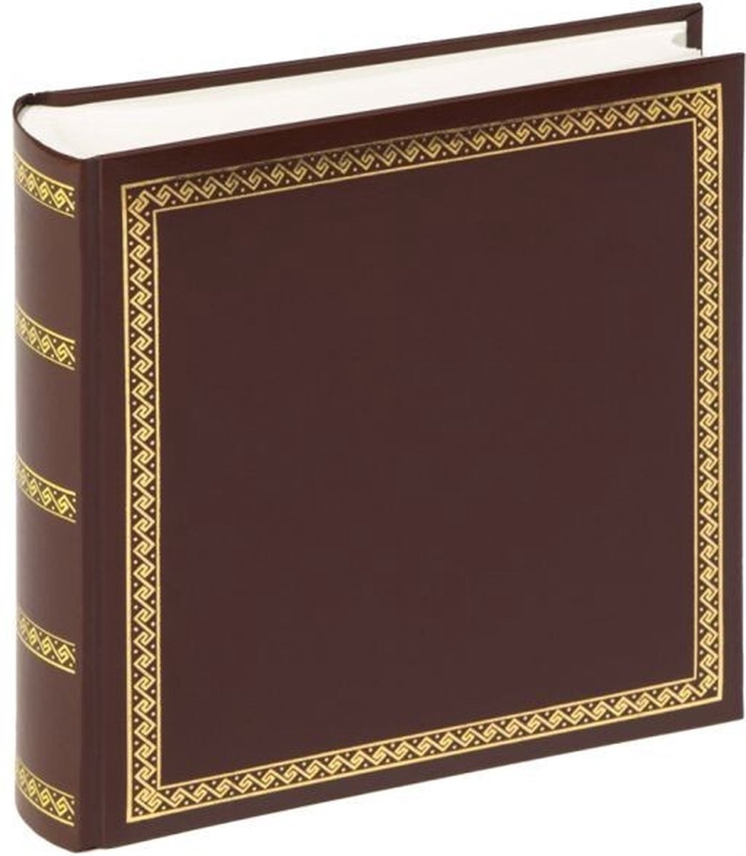 Walther mx-101-p das schicke dicke - album classique - format 29 x 32 cm - 100 pages blanches - marron