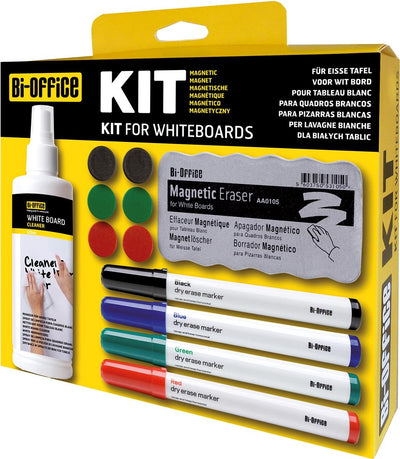 Kit de démarrage pour tableau blanc gamme de couleurs bi-office
