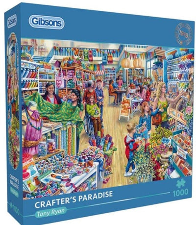 Gibsons - crafter's paradise (par tony ryan) - 1000 pièces 68×49cm (l×h) - puzzle pour adultes