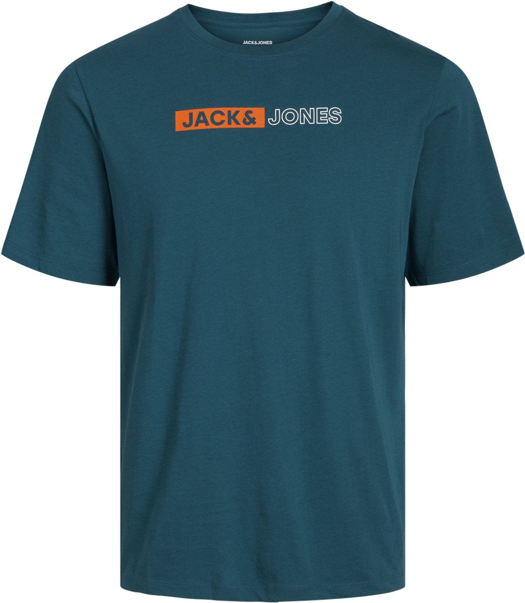 T-shirt pour hommes Jack Jones Jack Jones Plus Jjecorp Logo Tee Play SS O-N Noos Pls - Deep Teal Play 5