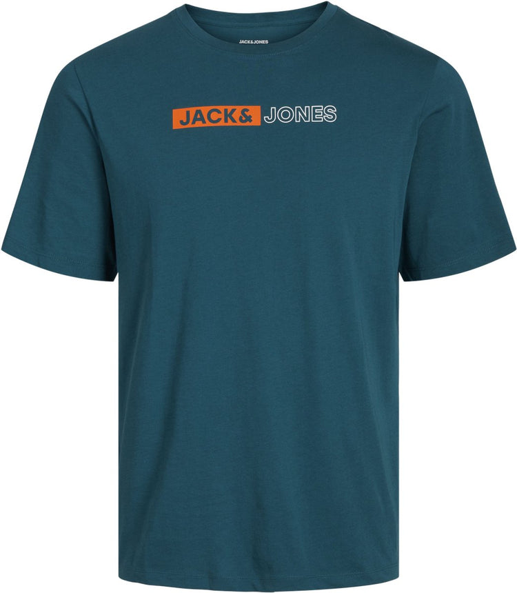 T-shirt pour hommes Jack Jones Jack Jones Plus Jjecorp Logo Tee Play SS O-N Noos Pls - Deep Teal Play 5