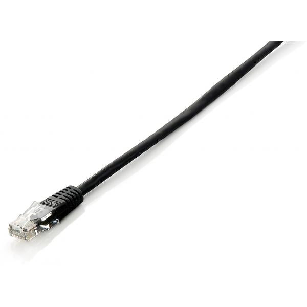 Équipement 625457 Câble de patch, U UTP Cat6 26AWG 250 MHz, 0,5 m, noir