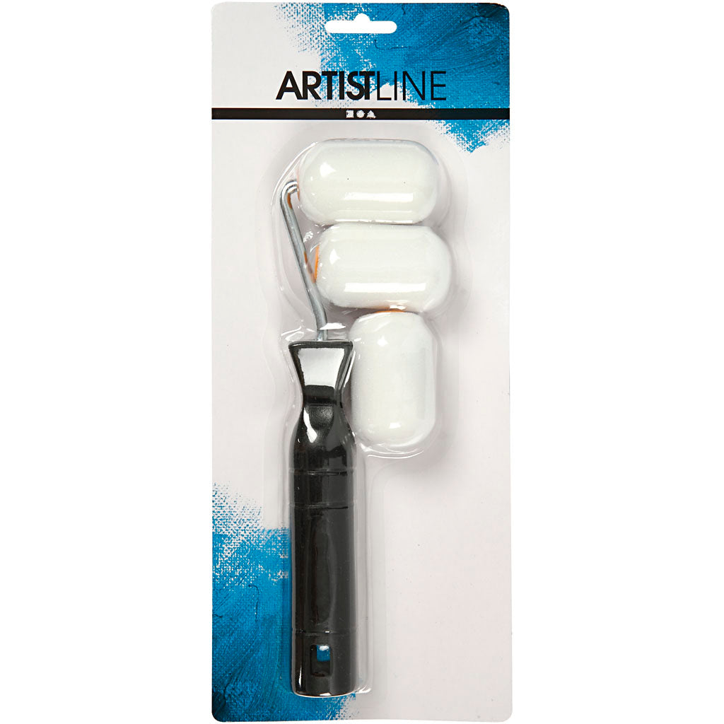 Rouleau à peinture Creativ company, l: 6 cm, 1 jeu