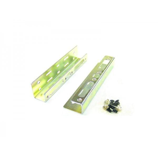 ADJ ADJ 120-00003 HDD du support, 5,25 -> 2,5 3,5, 12 vis, argent