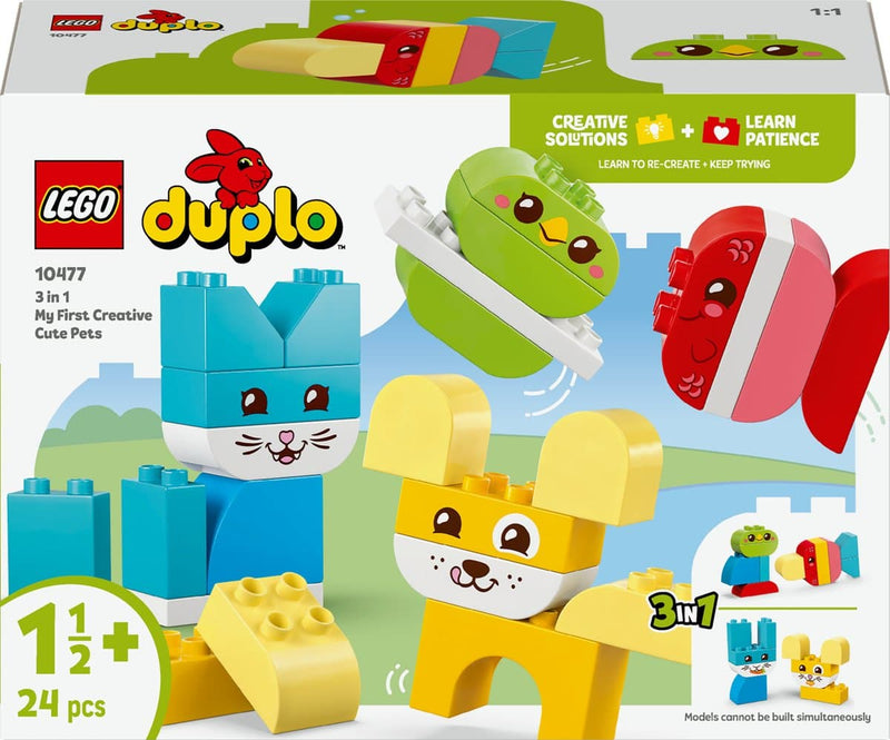 Lego 10477 duplo animaux créatifs 3 en 1 | 2 pièces