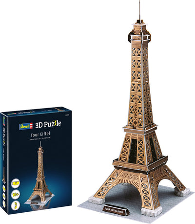 Kit de construction puzzle 3D Revell Tour Eiffel - 39 pièces.