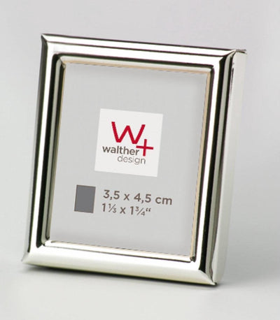 Walther design chloé - cadre photo - format photo 3,5 x 4,5 cm - argent