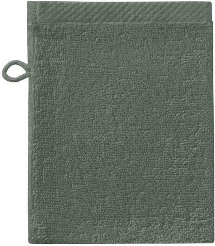 Seahorse pure - gant de toilette - 16x21 cm - lot de 3 - laurier