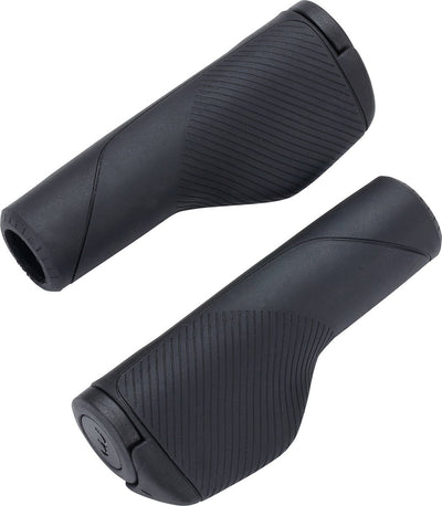 Bbb cycling kingcomfort - poignées de vélo ergonomiques - 135 mm - poignées de vélo antidérapantes - noir - bhg-121
