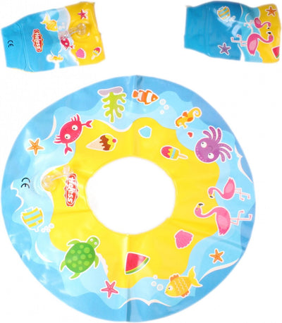Bague de natation des poupées Heless avec brassards