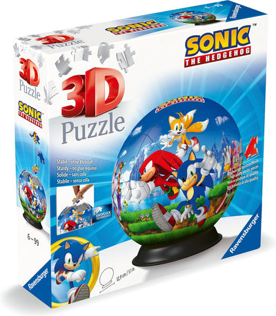 Ravensburger 3d Puzzle Ball The Hedgehog, 72st.