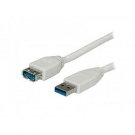 ADJ ADJ 320-00022 Câble d'extension USB 3.0, Type A Typa M F Blister blanche de 1,8 m