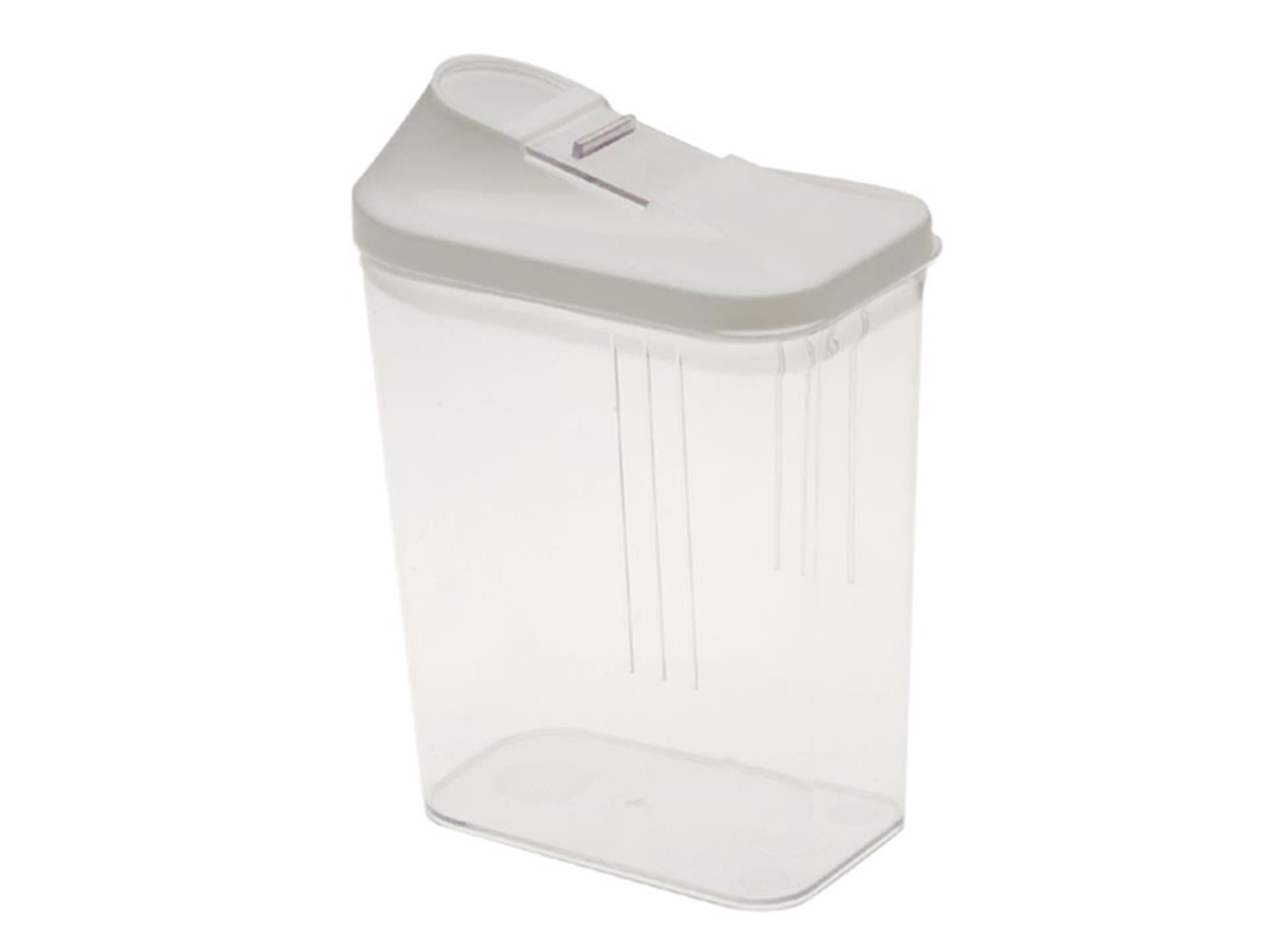 Keeper shaker 1,5l blanc transparent