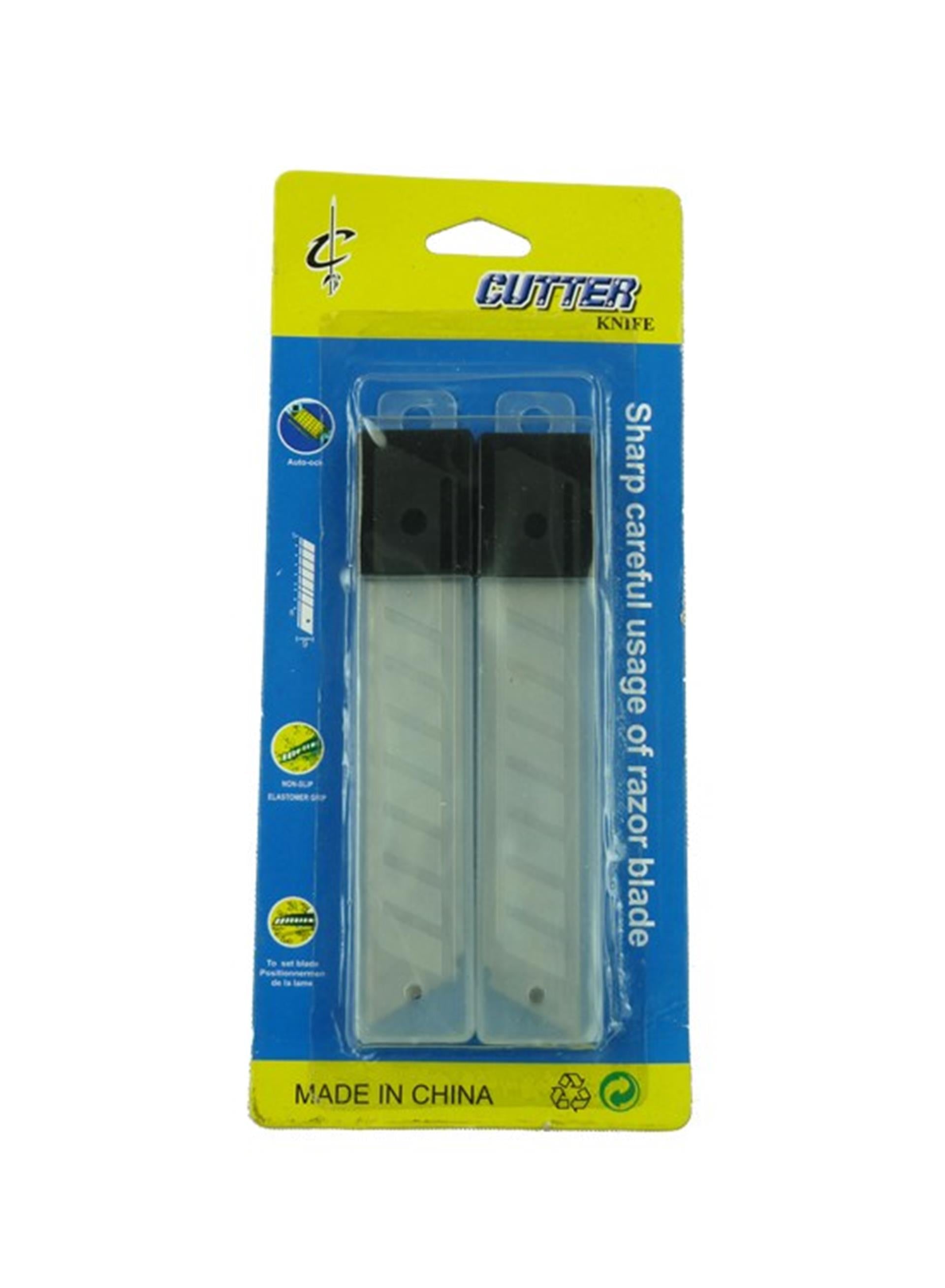 Aro houseware lames de rechange pour couteau de loisir 18mm 2x5 pcs