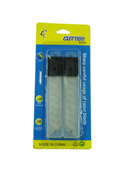 Aro houseware lames de rechange pour couteau de loisir 18mm 2x5 pcs