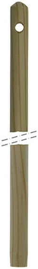 1000041 - manche bois 120cm | 25 pièces