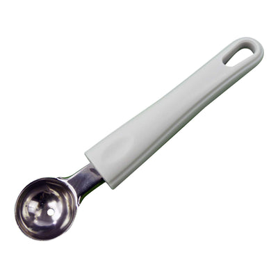 Aro houseware boule à beurre de melon acier inoxydable manche en plastique blanc