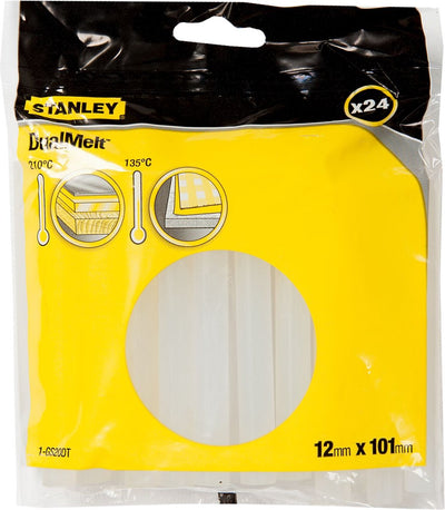 Bâton de colle pour outils à main Stanley 11,5 mm - 24 pièces - 1-gs20dt