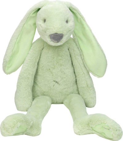 Happy horse peluche richie lapin recyclé 58 cm - vert pistache - peluche bébé