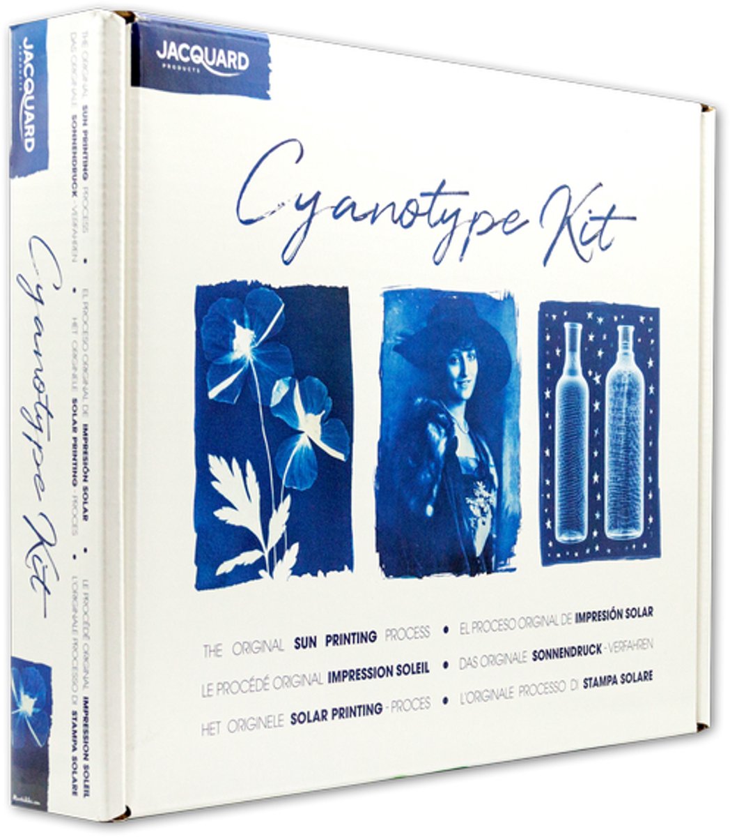 Kit cyanotype Jacquard - ensemble complet d'impression solaire pour les plans.
