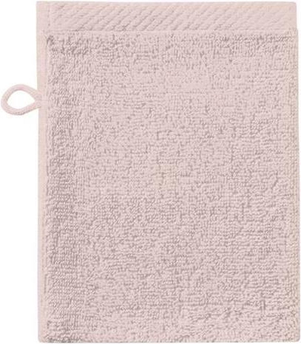 Hippocampe - pure - gant de toilette - 16x21 cm - lot de 3 pièces - rose