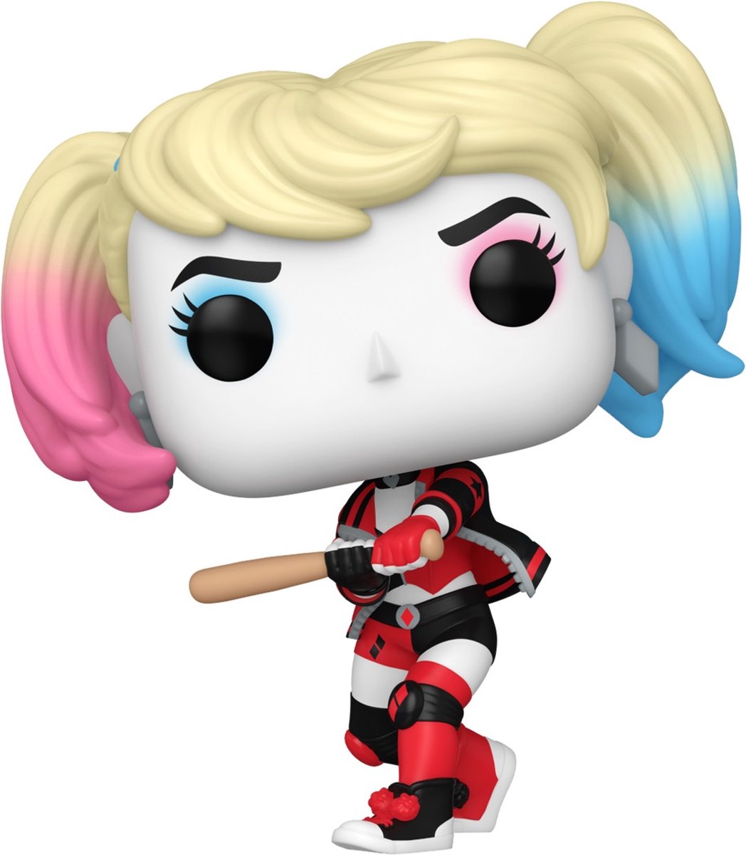Funko Harley Quinn Harley avec figurine en vinyle chauve-souris 451 pop ! norme