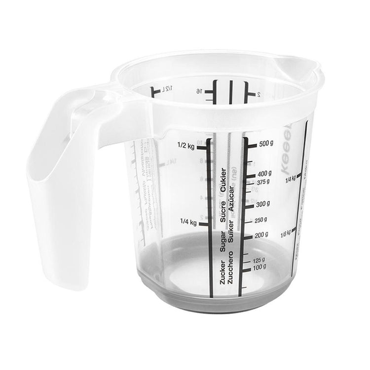 Keeper verre doseur antidérapant 0,5l gris