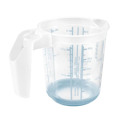 Keeper verre doseur antidérapant 0,5l bleu