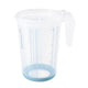 Keeper verre doseur antidérapant 1,5l bleu