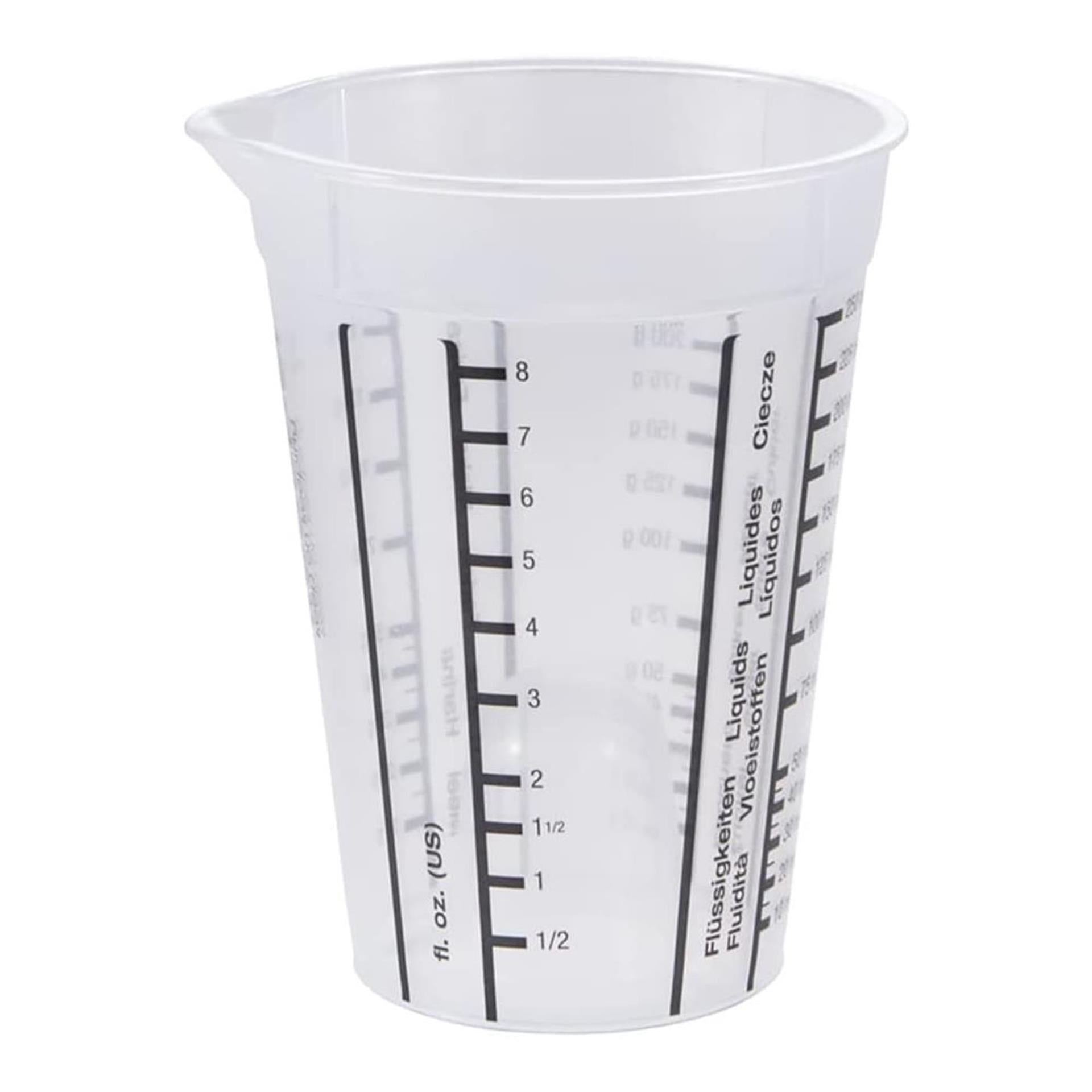 Gobelet doseur Keeper 250ml transparent
