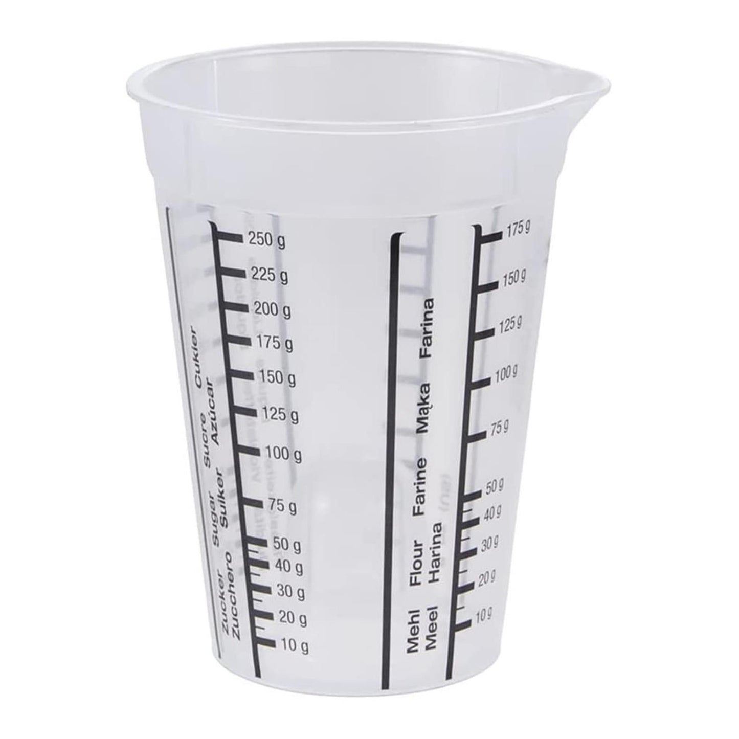 Gobelet doseur Keeper 250ml transparent