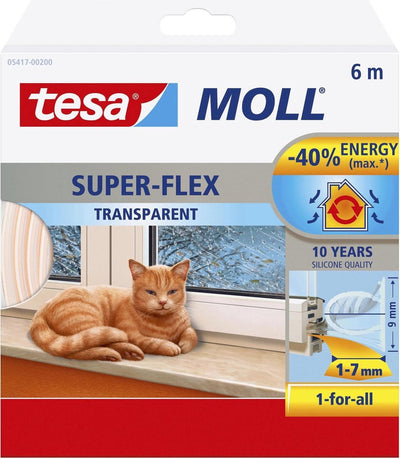 Tesa Tour Strap o Profil 6m x 1-7 mm transparent