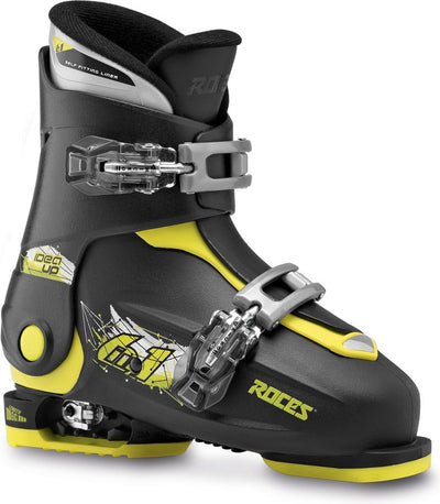 Roces - idea up - chaussures de ski - enfants - 19,0-22,0 (30-35) - noir - vert