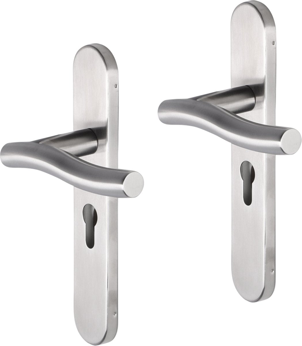 Impresso chester inox brossé sur bouclier ovale pc55