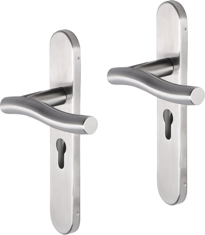 Impresso chester inox brossé sur bouclier ovale pc55