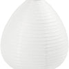 Rice Paper lampe blanche Drop, 27 cm