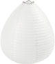 Rice Paper lampe blanche Drop, 27 cm