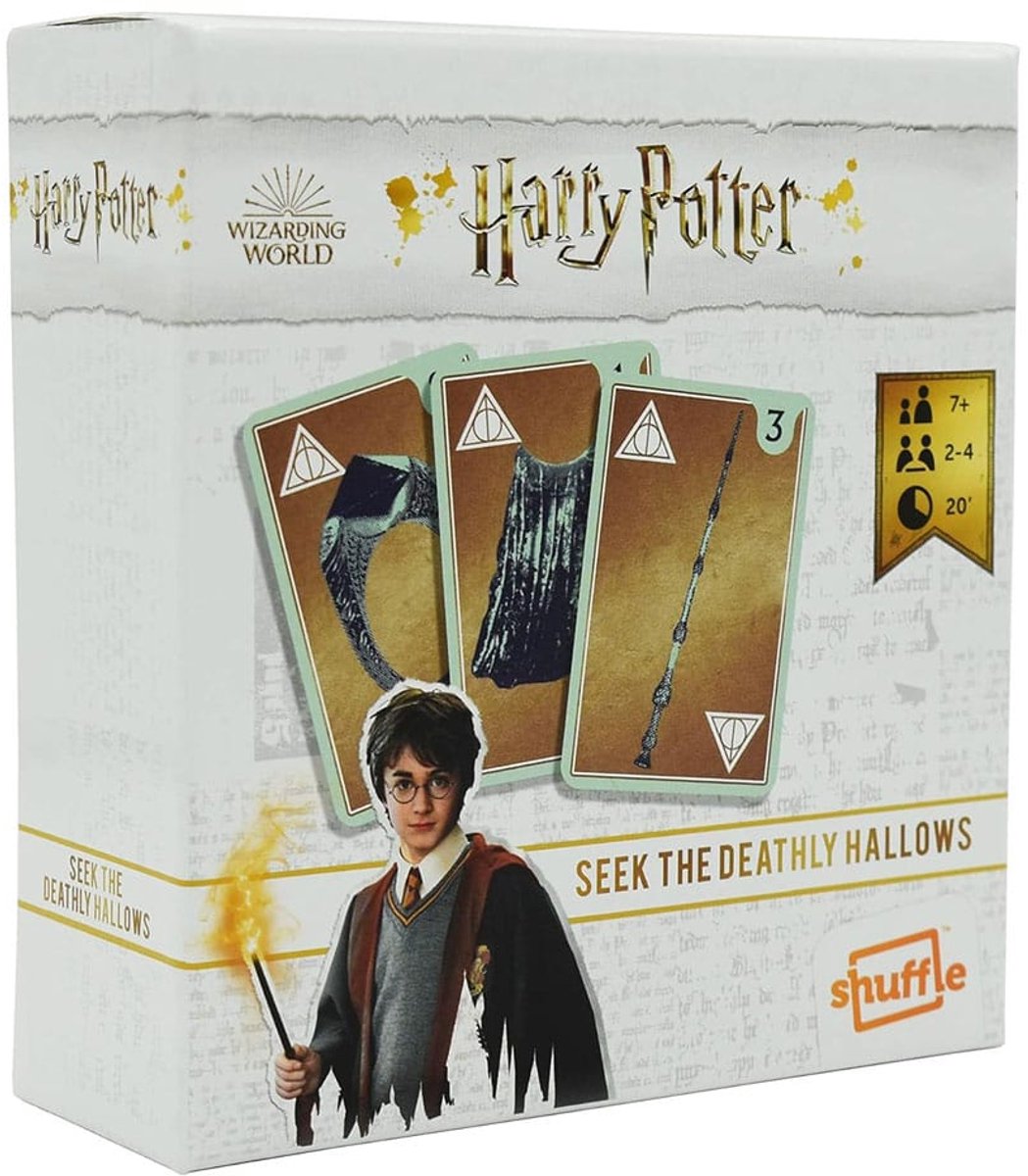 Monde sorcier de Harry Potter Harry Potter - cherchez les reliques de la mort - jeu de cartes