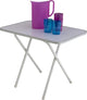Table de camping Eurotrail orange s - blanc