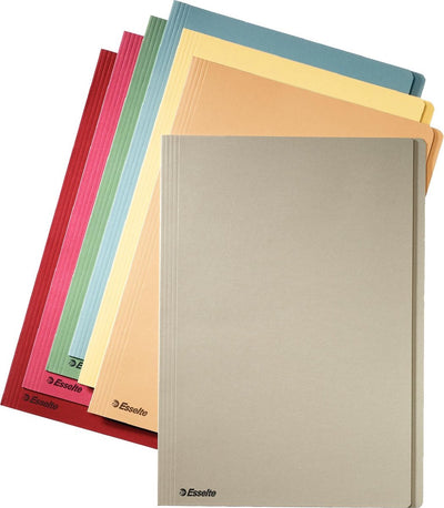 Dossier Esselte 100x format bleu folio