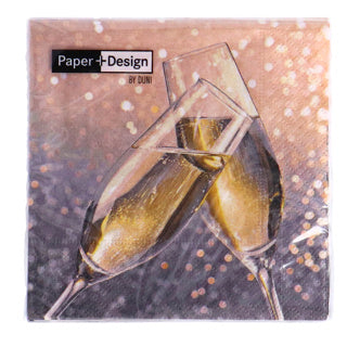 Duni serviettes applaudit 24x24 cm