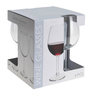 Verre de vin 58 CL Set 4 morceaux