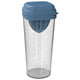 Rotho shaker avec presse 1 l loft horizon bleu