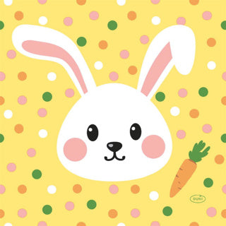 Pâques Napkins Hoppy Pâques 33x33 cm