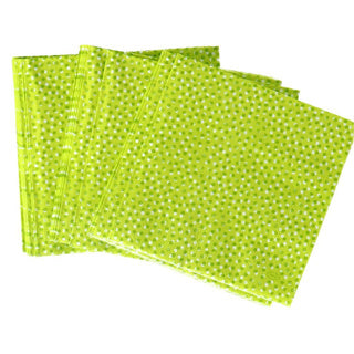 Napkins Dots Playful Kiwi 33x33 cm