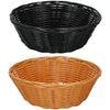 Panier à pain en osier alpina 2 pièces marron noir