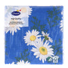 Duni serviettes Daisy Blue 24x24 cm