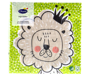 Napkins Lion King 33x33 cm