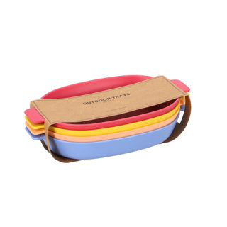 Assiettes Norlander ovales 24cm lot de 4 | 12 pièces