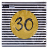Serviettes 30e anniversaire 33x33 cm